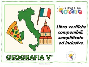 LIBRO VERIFICA DI GEOGRAFIA -CLASSE QUINTAE QUINTA
