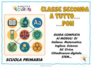 LIBRO MODULI PON CLASSE SECONDA