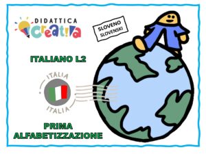 LIBRO-SLOVENO - Alfabetizzazione Alunni NAI