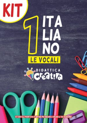 Libro di ITALIANO - LE VOCALI - KIT Classe Prima