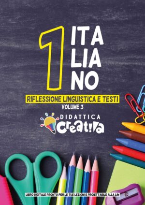 Libro di ITALIANO - Riflessione e testi vol. 3°-  Classe Prima